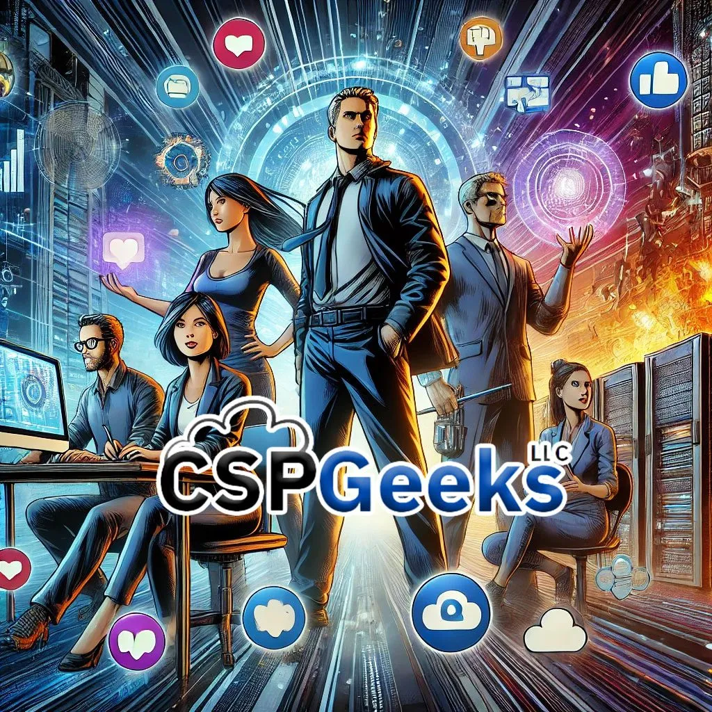 CSP Geeks superhero technology team