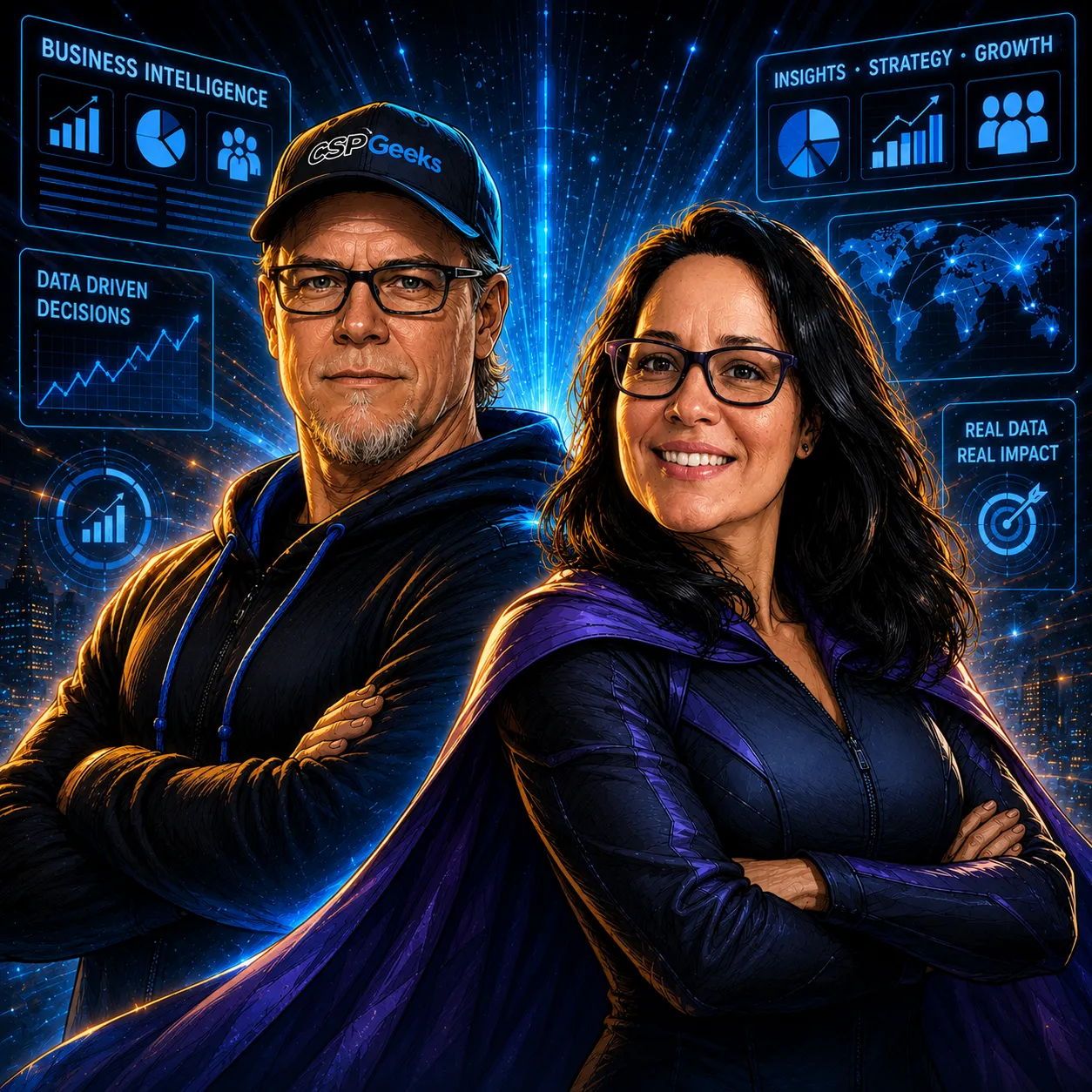 CSP Geeks superhero technology team