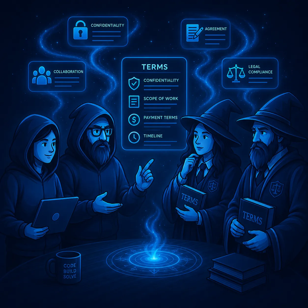 CSP Geeks superhero technology team